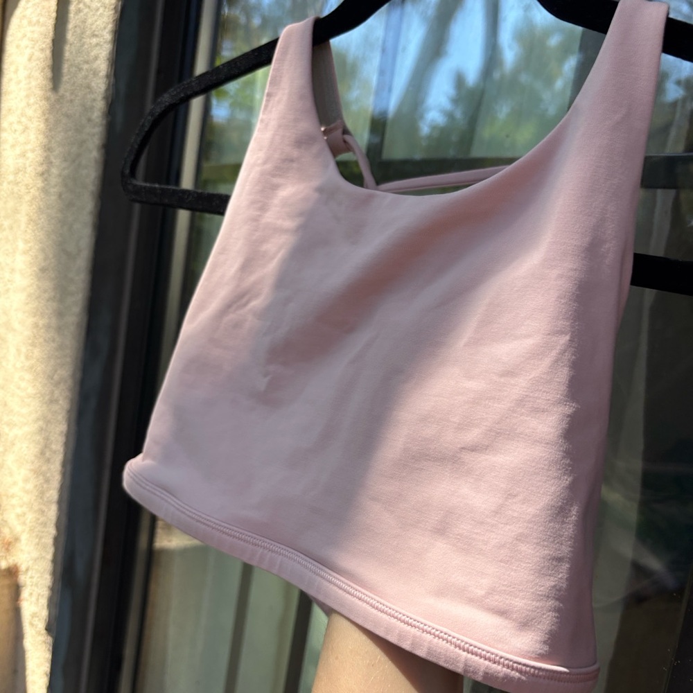 lululemon athletica pink Strappy Sports Bra size 10 - Picture 5 of 5